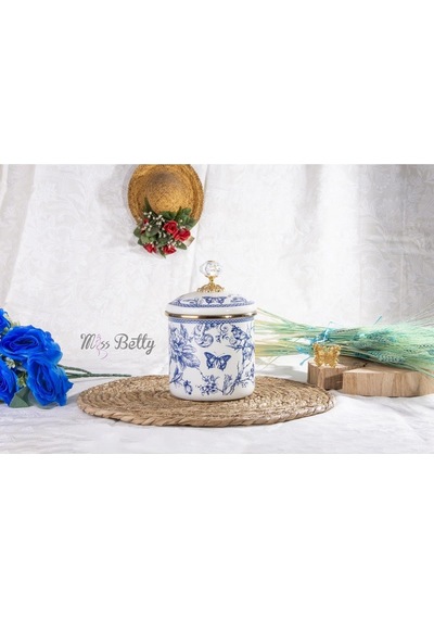 Miss Betty Blue Life 12 Cm Emaye Kavanoz