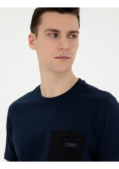 Pierre Cardin Erkek Lacivert Tişört 50285220-vr033 Lacivert