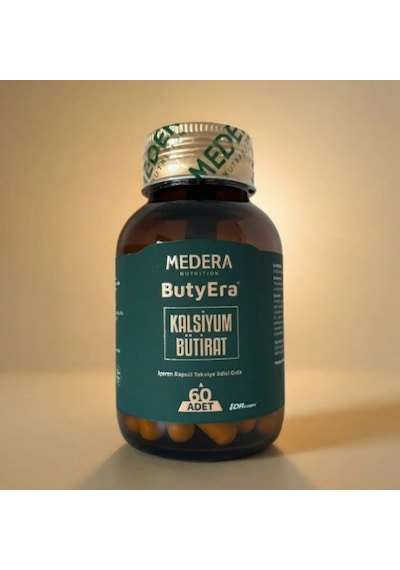 Medera Butyera Nutrition Kalsiyum Bütirat İçeren Takviye Edici Gıda 60 Kapsül