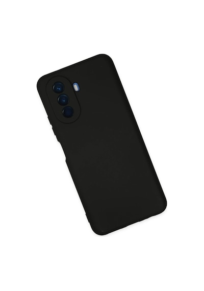 Uray Store Huawei Nova Y70 Kılıf Nano İçi Kadife Silikon - Siyah