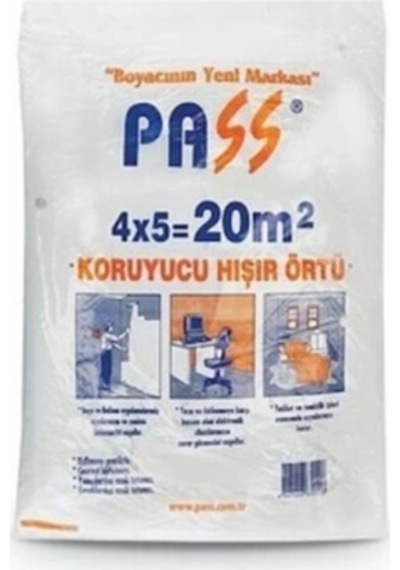 20-m2 Hışır Şeffaf Koruyucu Örtü 5468