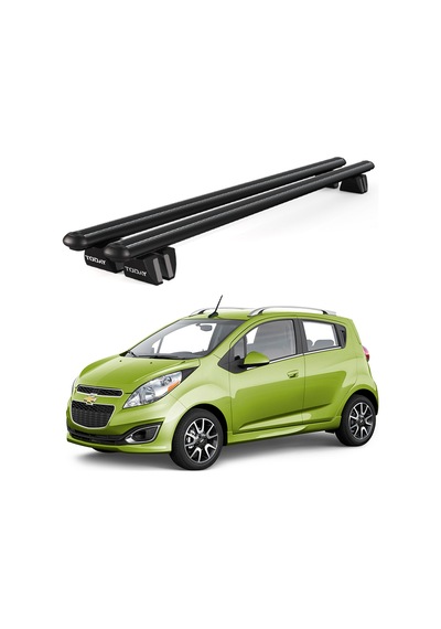 Pençe Chevrolet Spark 2010-2015 Uyumlu Siyah Ara Atkı 109cm Port Bagaj Tavan Barı
