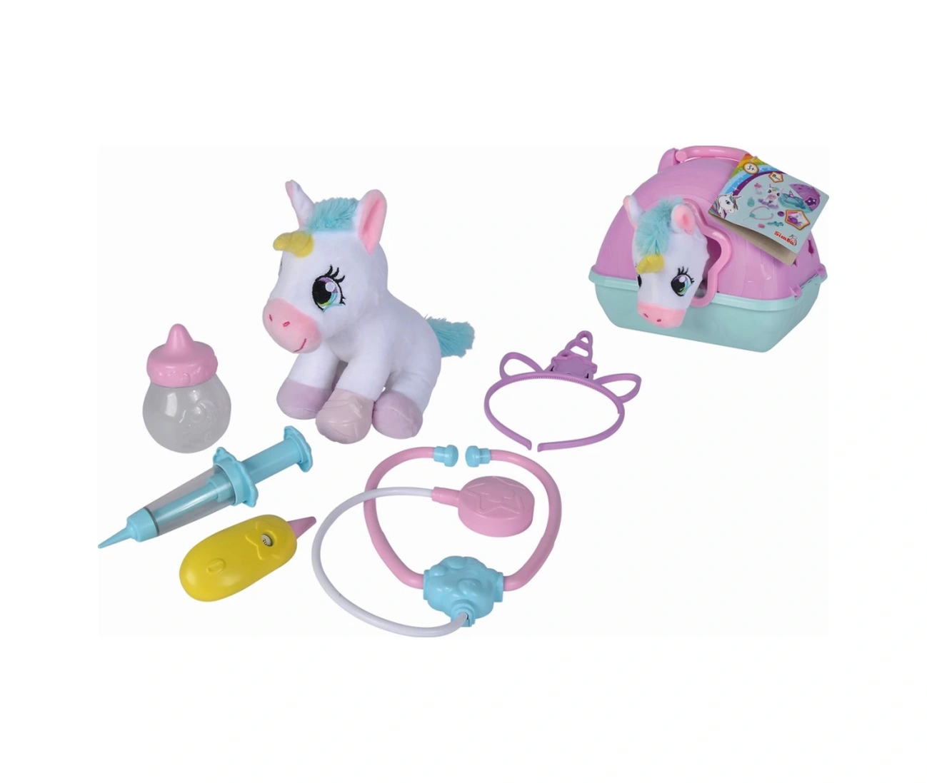 Vet Case With Plush Unicorn