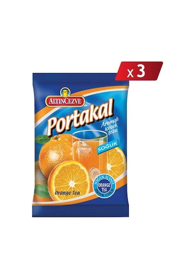 Altıncezve Portakal Aromalı İçecek Tozu Soğuk 3 x 450 G