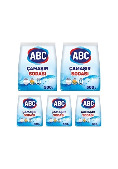 Çamaşır Sodası 500 Gr. 5 Adet