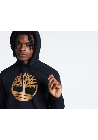 Timberland Core Logo P/o Hood Bb Erkek Günlük Sweatshirts Tb0a2bjhp561 Siyah-4034 Siyah