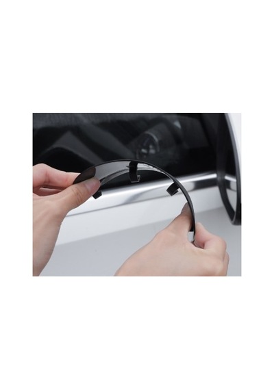 Askımo - Araba Ayna Yağmur Koruyucu Siper Karbon Desenli 62879386