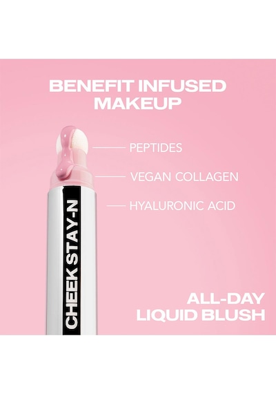 Sacheu Cheek Stay-n Uzun Süre Kalıcı Likit Allık 01 I'm Cute 10 ML