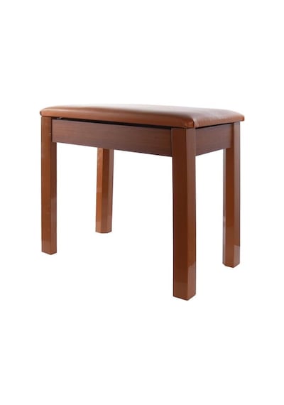 Midex Tbx-144or Üst Kalite Piyano Taburesi Gizli Bölmeli Turuncu Renk 32x54x48 Açık Bej