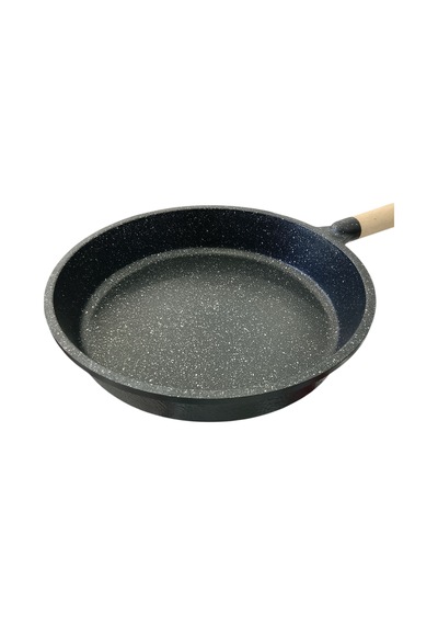 Akpa Granit Derin Döküm Kavurma Tavası 32 Cm Metalik