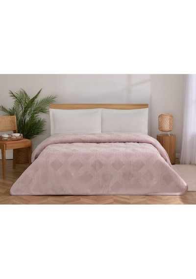 Özdilek Trendy Art Deco Battaniye Gri