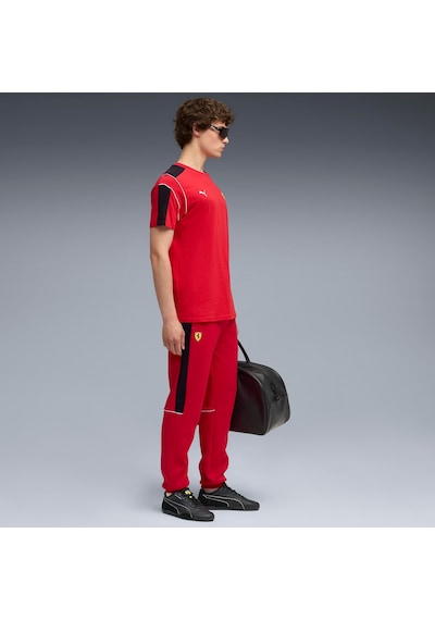 Puma Ferrari Mt7 Track Pants Erkek Yetişkin Eşofman Altı Kırmızı