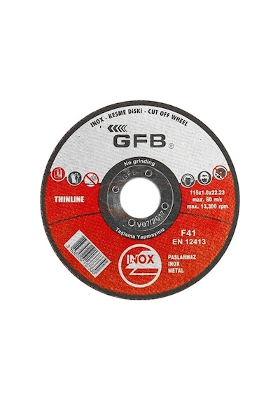 4'lü 115 Lik Mermer Ahşap Sunta Granit Demir Taş Fayans Kesme Disk Seti