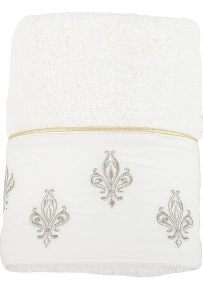 Ecocotton Aslışah Kadın Banyo Havlusu 80X150 Cm-Krem-80X150-Krem-80X150