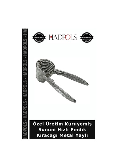 Özel Üretim Kuruyemiş Sunum Hızlı Fındık Kıracağı Metal Yaylı