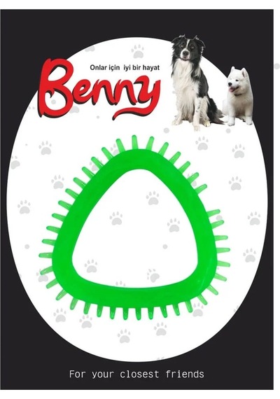Benny Üçgen Köpek Oyuncağı 8 x 8.5 CM