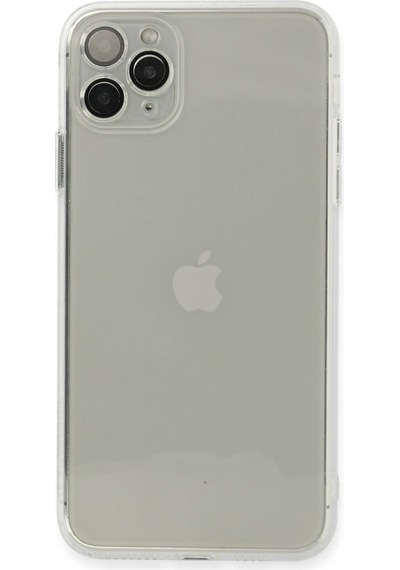 Apple Uyumlu  iPhone 11 Pro Max Kılıf Fly Lens Silikon Şeffaf