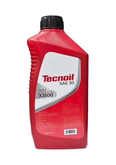 Tecnoil X3500 Sae 30 Yüksek Performanslı Motor Ve Zincir Yağı 1 Litre