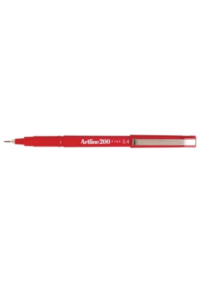 Artlıne 200 Fınelıner 0.4  Kırmızı