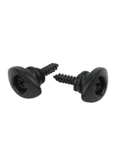Planet Waves Pweep102 Elliptical End Pins Bk - Siyah Askı Pin