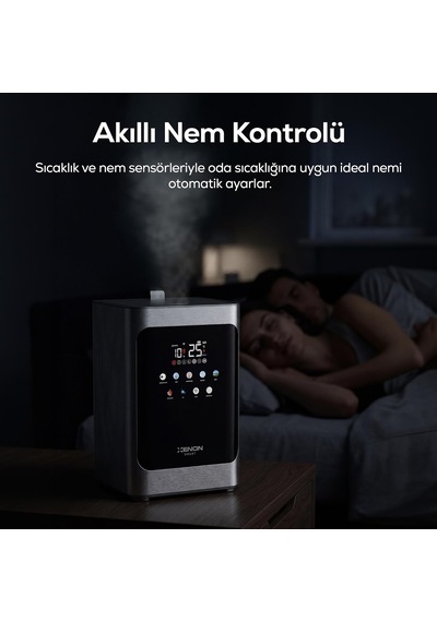 Akıllı Hava Nemlendirici Pure Sıcak & Soğuk Buhar 4.8l Uv + Plazma Wi-fi 38db Sessiz X7452