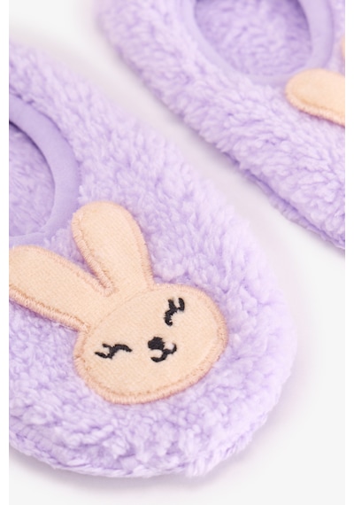 Penti Kız Çocuk Lila Rabbit Tavşan Desenli Çetik