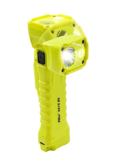 PELİ3415Z0M  Atex Zone 0, Led, 90 Derece Eğimli Kafa Manyetik El Feneri