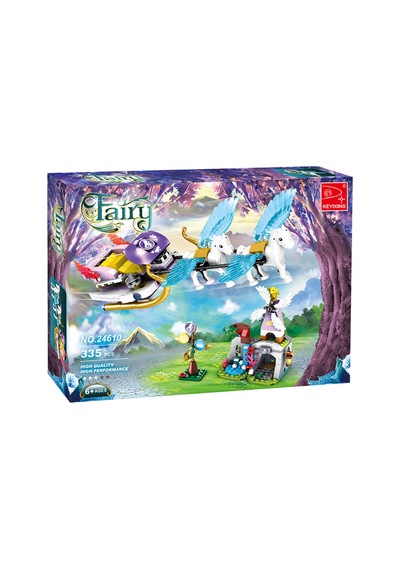 Ausini Fairy 335 Parça Uçan Atlı Kızak Ve Periler
