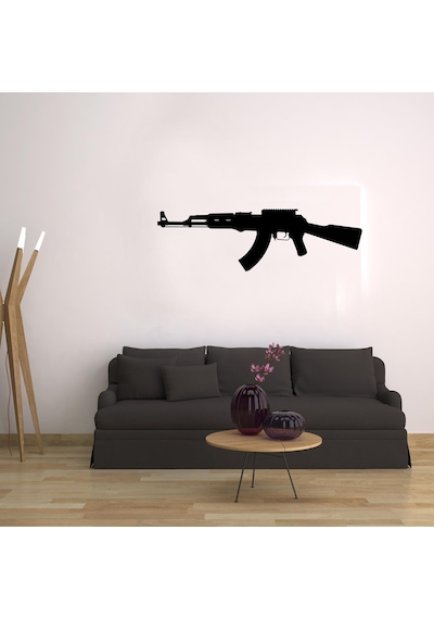 Folyo Sticker Ak 70cm Uzunluk Siyah