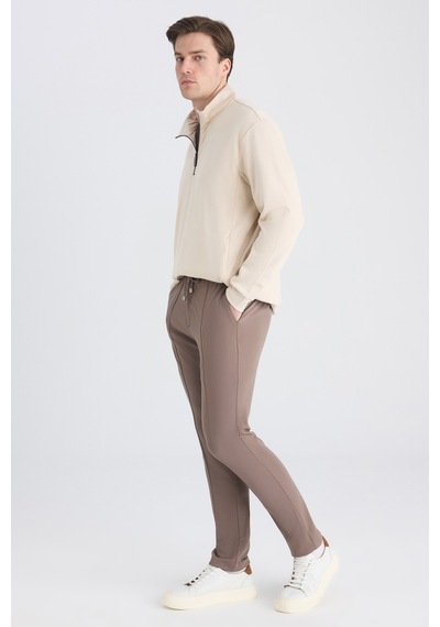 D's Damat Ds Damat Slim Fit Vizon Düz Örgü Jogger Pantolon 5hc03m806321m Çok Renkli