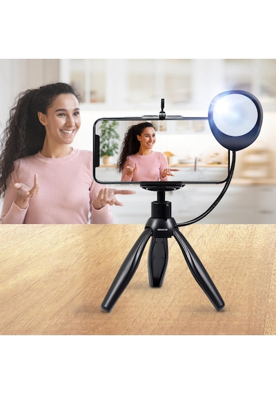 Onyo Ony15 Işıklı Tripod Siyah
