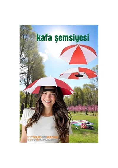 Balancelife Mey İthalat Kafa Şemsiyesi Güneş Koruma Şemsiyesi Relax Eller Serbest 4 Mevsim Kafa Şemsiyesi 721727 Çok Renkli