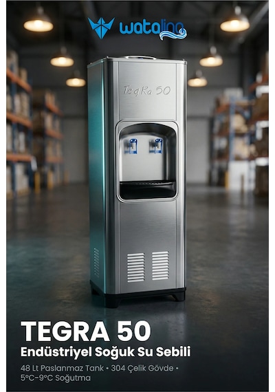 Tegra 50 Soğuk Su Sebili Yüksek Performanslı Ve Güvenilir Su Soğutucu,sebil Arıtmasız Model