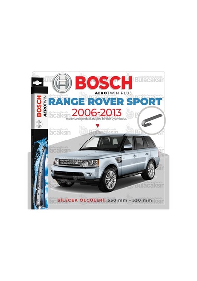 Range Rover Sport Muz Silecek Takımı 2006-2013 Bosch Aerotwin N11.5419