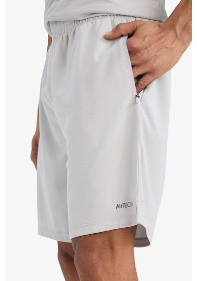 Defacto Defactofit Standart Fit Sporcu Kısa Paça Şort E9753ax25augr184 Gri