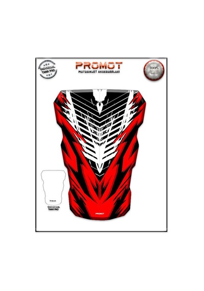 Universal Motosiklet Tank Pad 3d Sticker 0430 Diğer