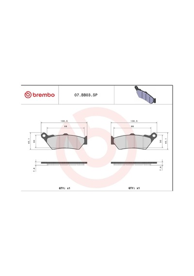 Brembo Bmw R1200gs/r1250gs Sınter Arka Fren Balatası 209/2