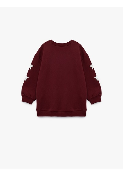 Koton Pamuklu Bisiklet Yaka Şardonlu Pullu Yıldız İşlemeli Sweatshirt Bordo 6wmg10079ak Bordo Koton Pamuklu Bisiklet Yaka Şardonlu Pullu Yıldız İşlemeli Sweatshirt Bordo 6wmg10079ak Bordo