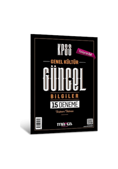 Marka Kpss Güncel Bilgiler 15 Deneme Çözümlü Marka Yayınları