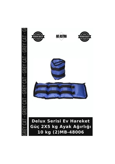 Delux Serisi Ev Hareket Güç 2x5 Kg Ayak Ağırlığı 10 Kg 2 Mb-48006 Belirtilmemiş