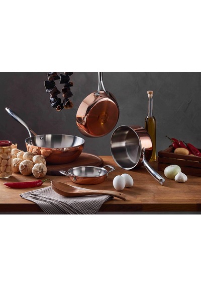Elit Mm Bakır Wok Tava 26cm Bakır