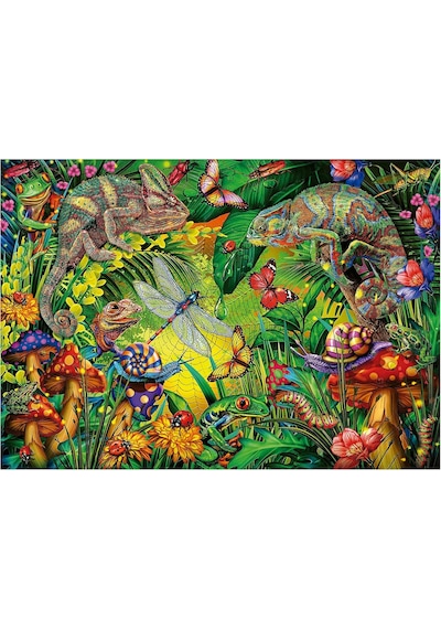 Educa 500 Parça Renkli Orman Puzzle - 19551 - Colourful Forest