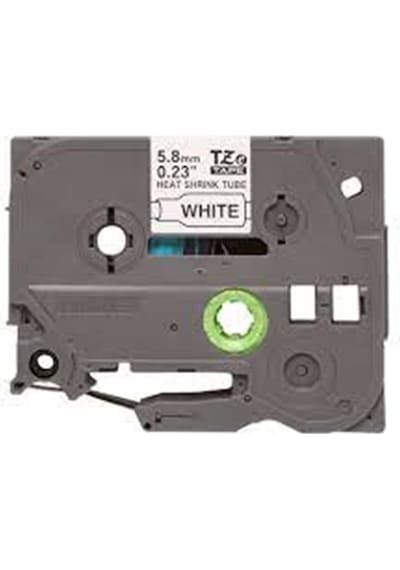 Brother P-touch Hse-231 12 Mm Beyaz Üzerıne Sıyah Isı İle Daralan Laminasyonlu Etiket
