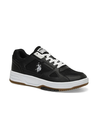 U.s. Polo Assn.mysterıo 4fx Beyaz Erkek Sneaker Siyah Siyah