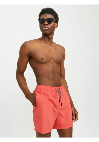 Jack & Jones Jack Jones 12225961 Jpstfıjı Jjswim Solid Ly Sn Yüzme Şortu Turuncu