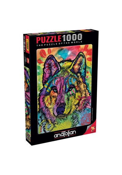 Anatolian 1000 Parçalık Puzzle - Kurt Bakışı 1048