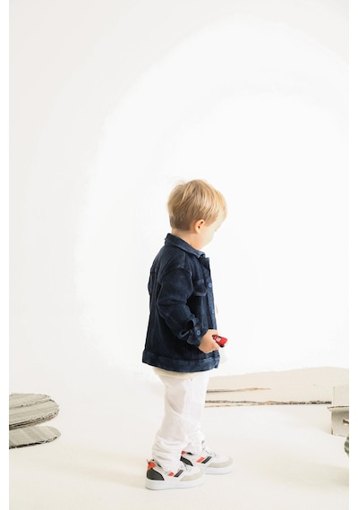 Nanica Kids Erkek Çocuk Gabardin Kot Ceket 124504 Lacivert