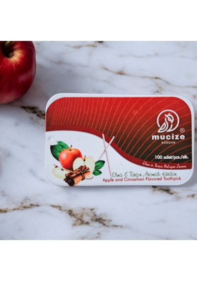 Mucize Elma-tarçın Aromalı Kürdan-sakız Ve Şeker Alternatifi -değişik Meyve Tatlarında Nefes Ferahlı