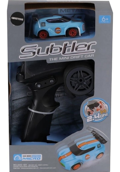 Buğz K10 2 4g Kontrol Led Işıklı Yeni Nesil Mini Drift Araba Kahverengi