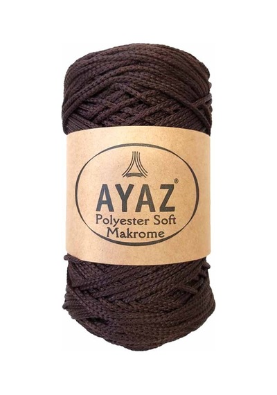 Ayaz Polyester Soft Makrome Ipi 6195 Kahve